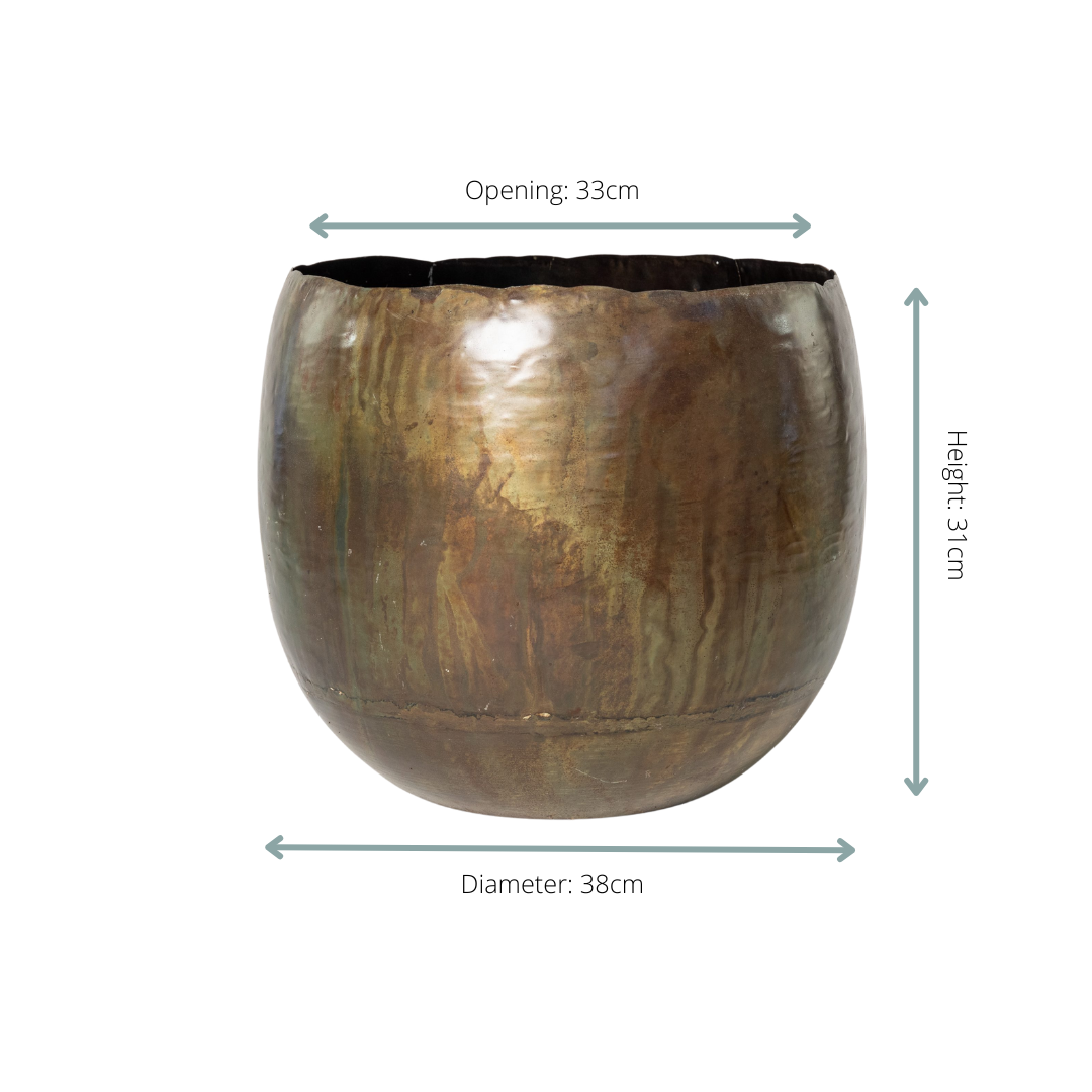 Pot Ellen vintage green - D38 x H31