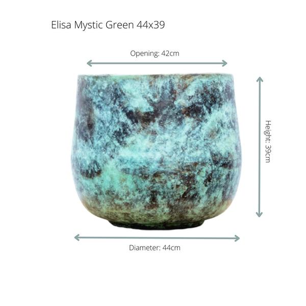 Elisa Mystic Green - T44 x H39 - 44x39