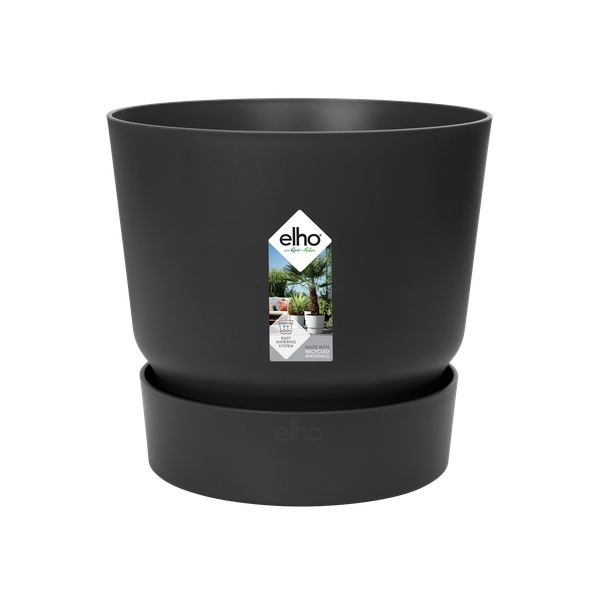 Topf elho Greenville Rund schwarz - D24 x H23