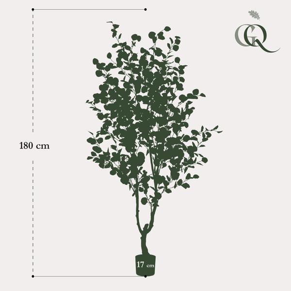 Künstliche Pflanze - Eukalyptus - Blue Gum Tree - 180 cm