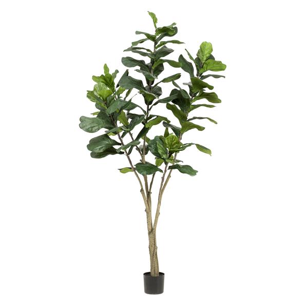 Kunstpflanze - Ficus Lyrara - Tabakpflanze - 210cm