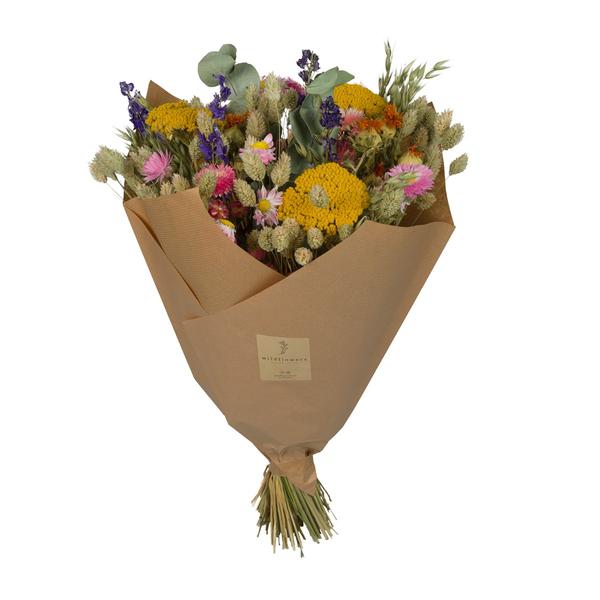 Trockenblumen - Klassischer Blumenstrauß - Mehrfarbig - ↕60cm