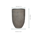 Pot Mountain Hayes S Dioriet Grey - D38 x H56