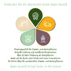 Green boutiQ - Kamerplant - Cyperus - Calissia - Chlorophytum - Mix van 3 - Huisdiervriendelijke Planten - Groen - 3 Planten - met Potter Wit - Pot 12cm - Hoogte 20cm