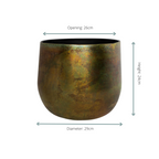 Pot Elisa Vintage Green - D29xH24