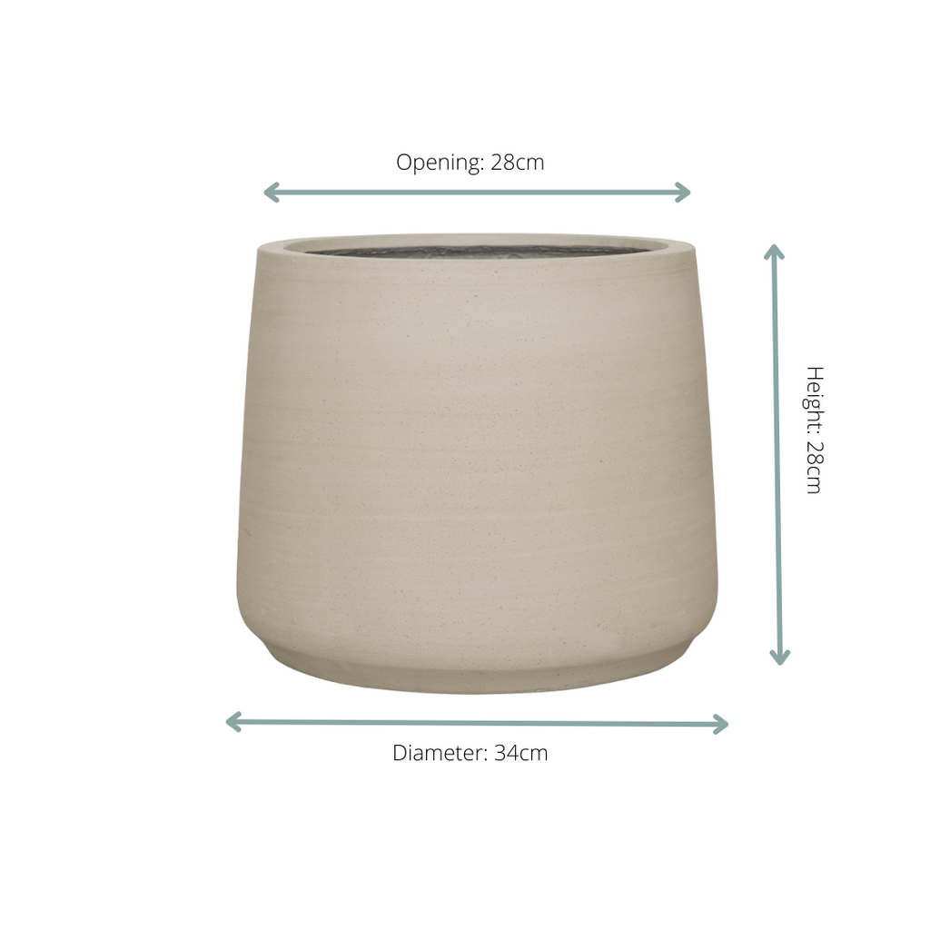 Jumbo Patt Beige Washed - D34 x H28