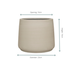 Jumbo Patt Beige Washed - D23 x H19