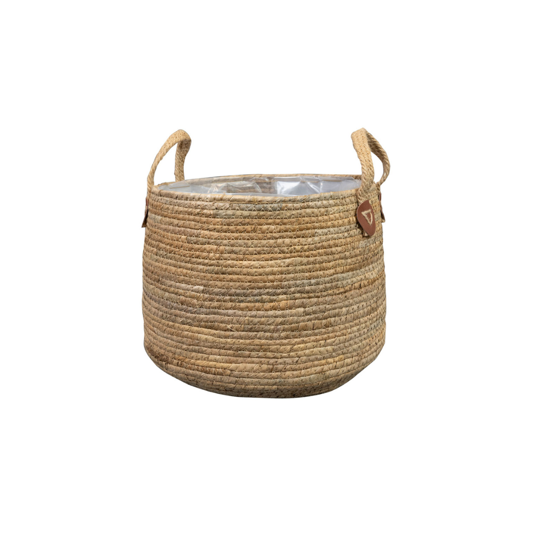 Isla natural basket - D28xH19