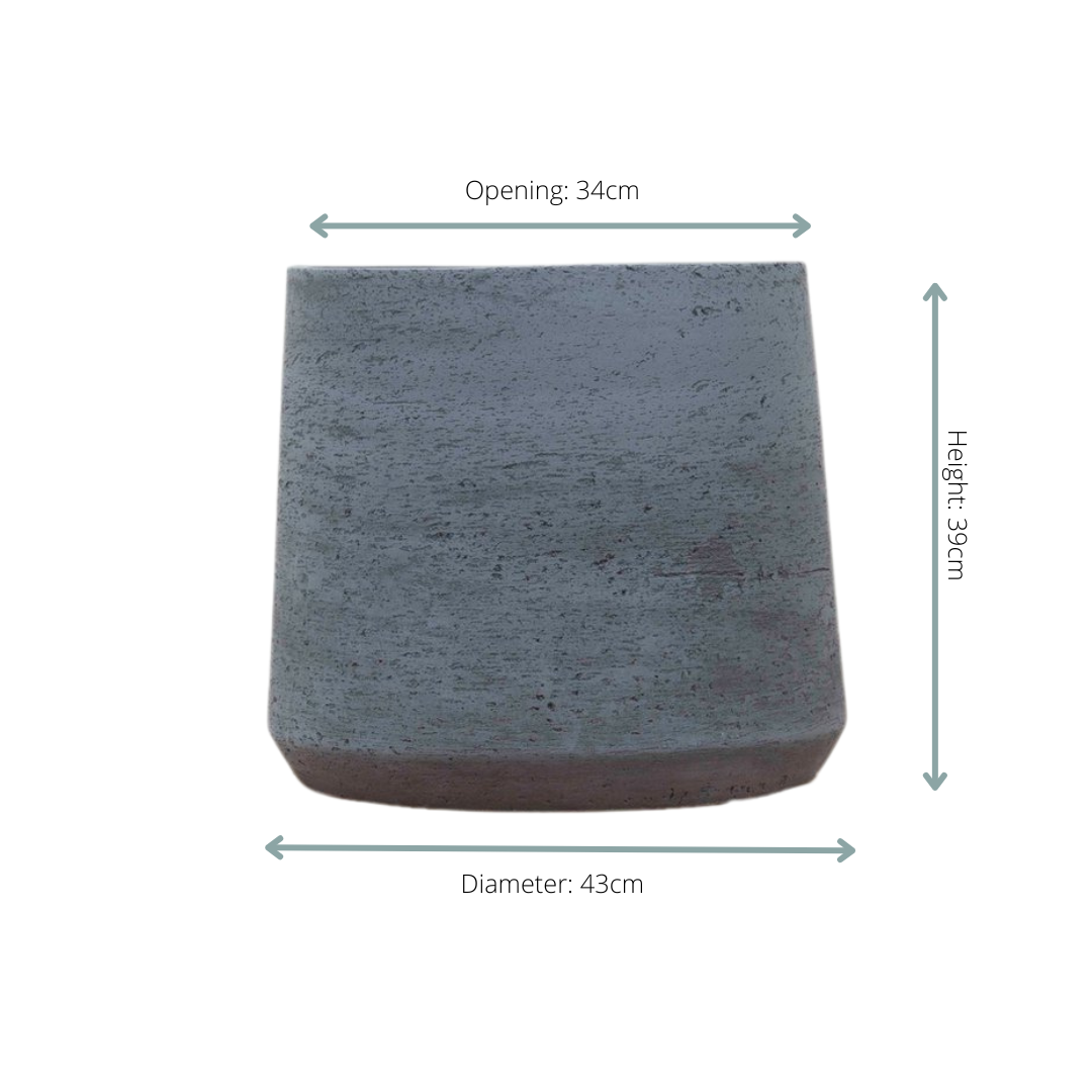 Pot Aniek antraciet - D43 x H39