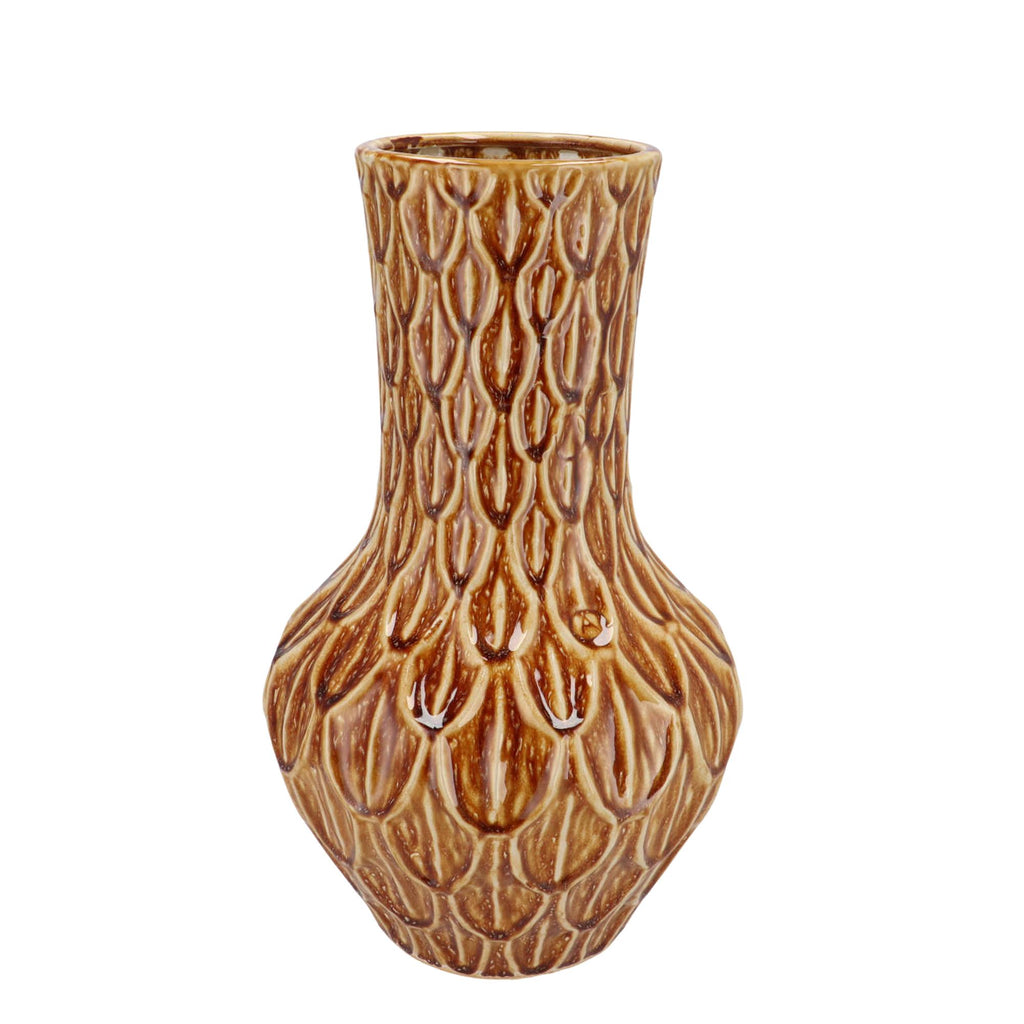 Vase Stein M – H39 B23 – Boa Brown