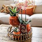 Kolibri Home | Decoratieschaal - Rond Willow dienblad Ø30cm