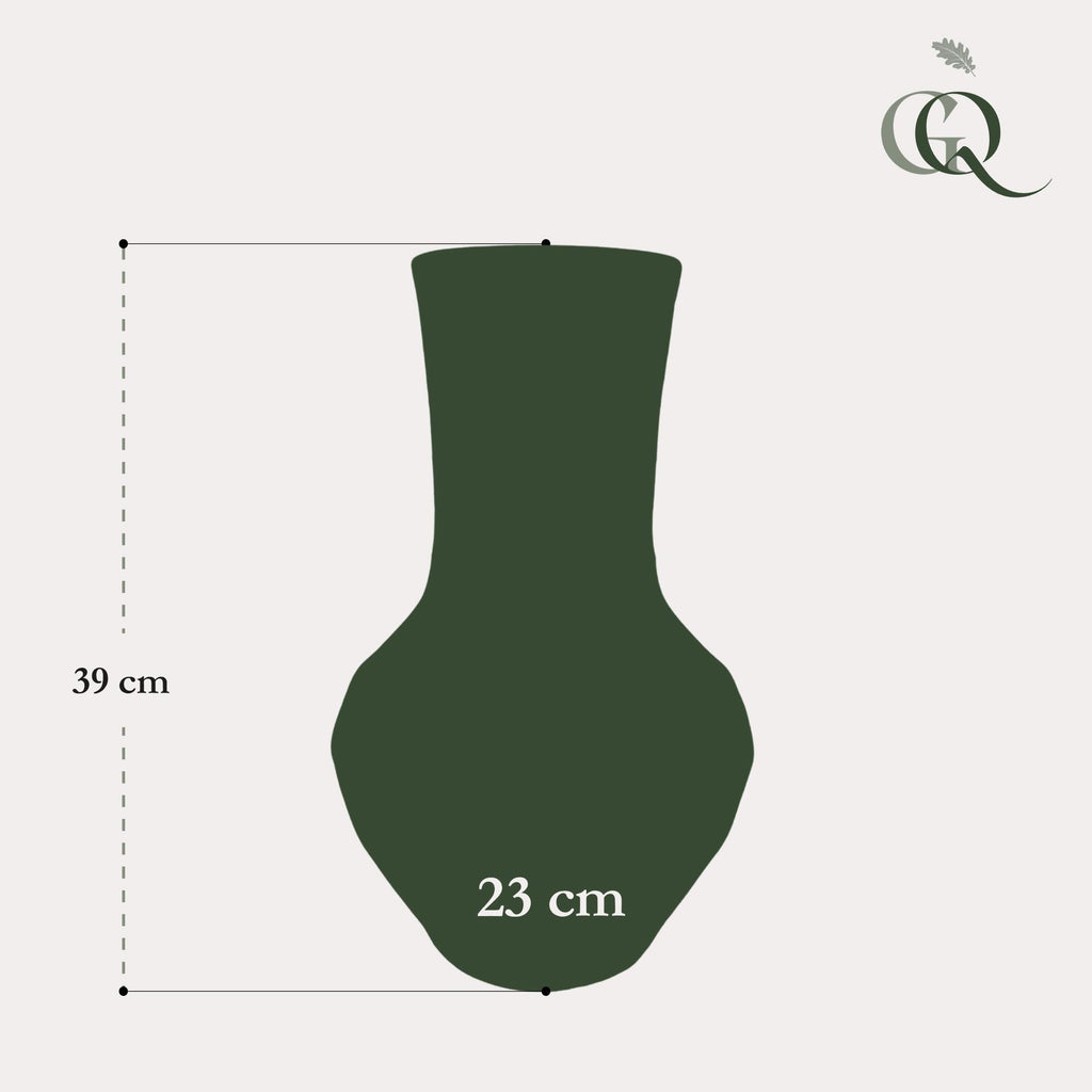 Vase Stein M – H39 B23 – Boa Brown