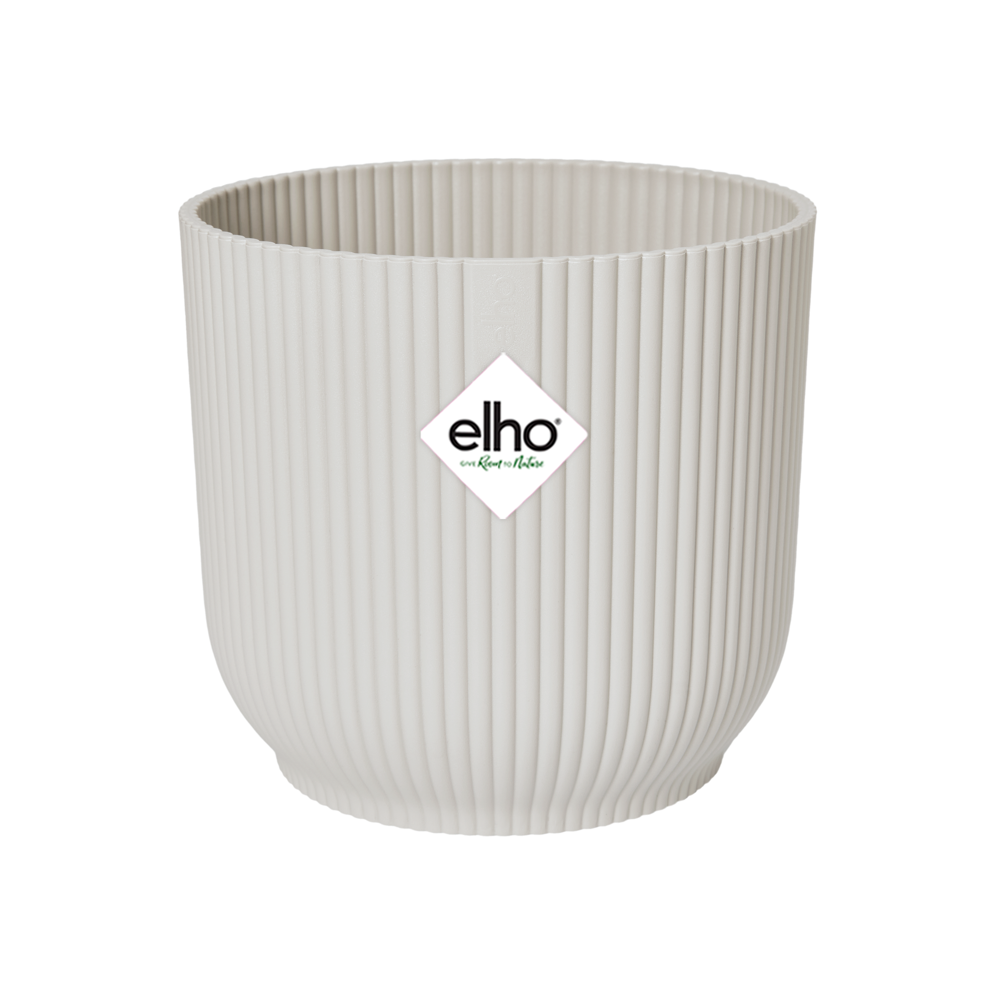 Pot elho Vibes Fold Round wit - D14 x H13