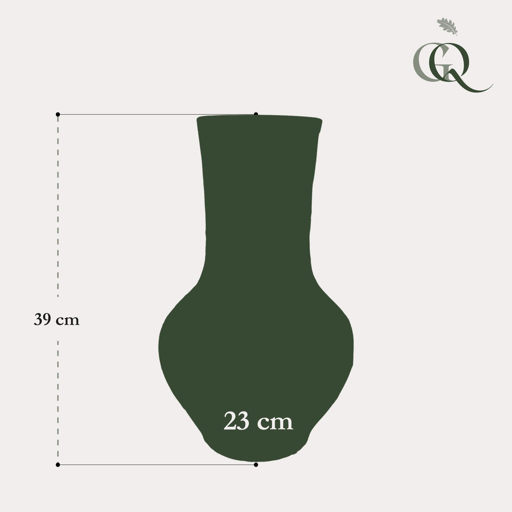 Vase Stein M – H39 B23 – Boa Green