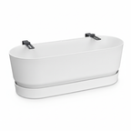 Elho Pot Greenville Easy Balcony D25cm - Wit