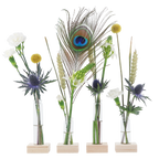 Flower Fest - brievenbus bloemen, incl. vaasjes en standaard