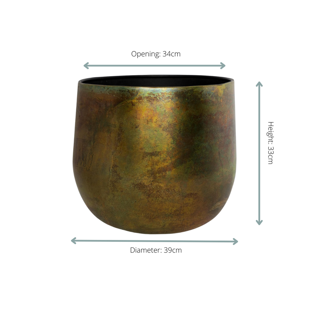 Pot Elisa Vintage Green - D39xH33
