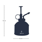 Plantenspuit - Zilver - Roestvast staal (RVS) - 300 ml