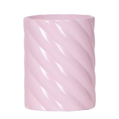 Kolibri-Startseite | Candy Dekotopf | Hoch – Rosa – Ø9cm
