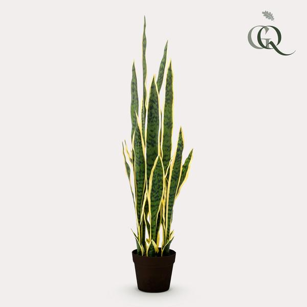 Künstliche Pflanze - Sanseveria Trifasciata - Frauenzunge - 97 cm
