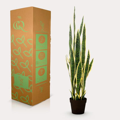 Künstliche Pflanze - Sanseveria Trifasciata - Frauenzunge - 97 cm